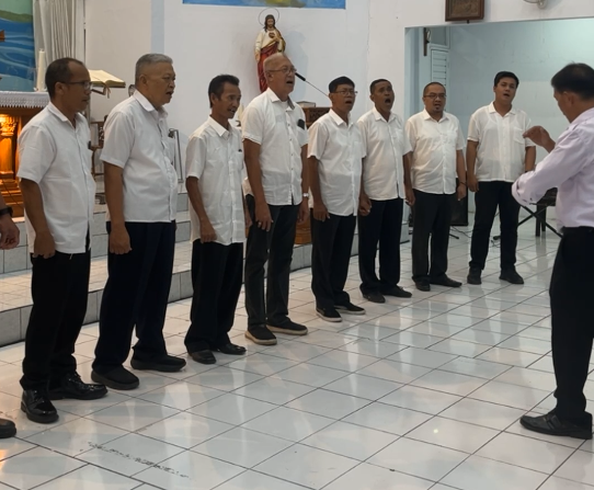 Foto kegiatan Lomba Koor KBK antar Unit